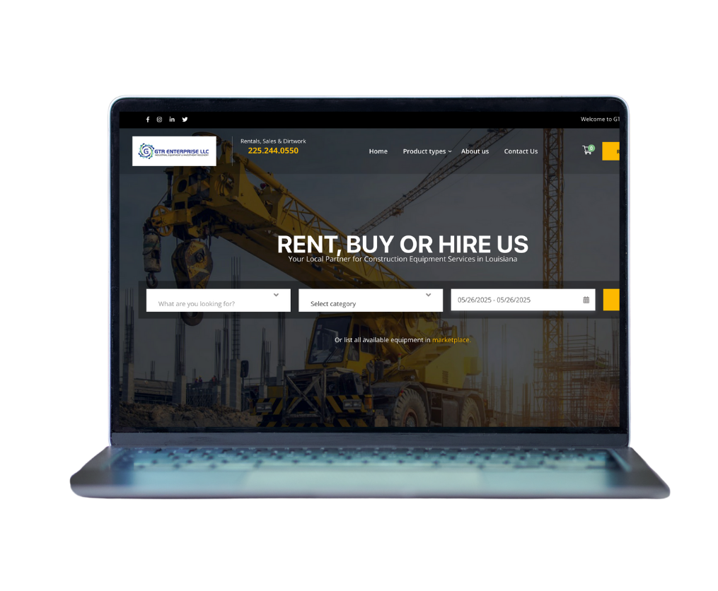 computer home page